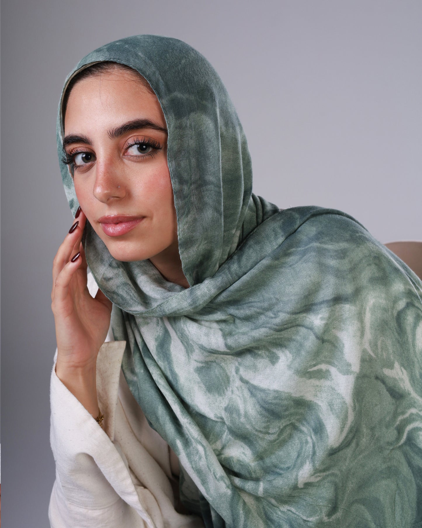 Marble Modal - Green