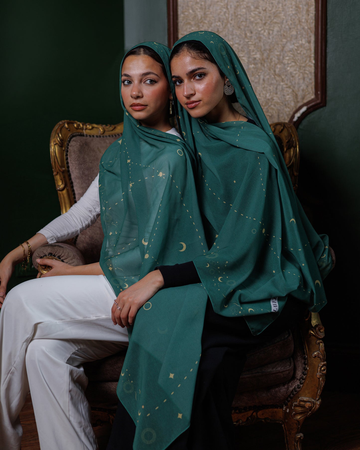 Wahj - Chiffon Scarf