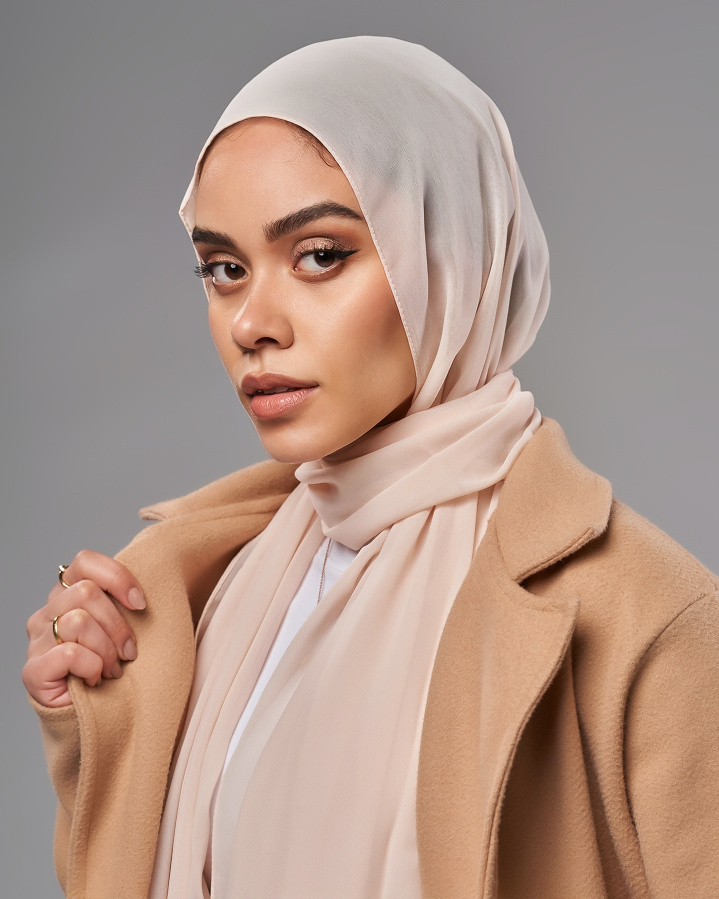 Everyday Chiffon Hijab - Dusty Mauve