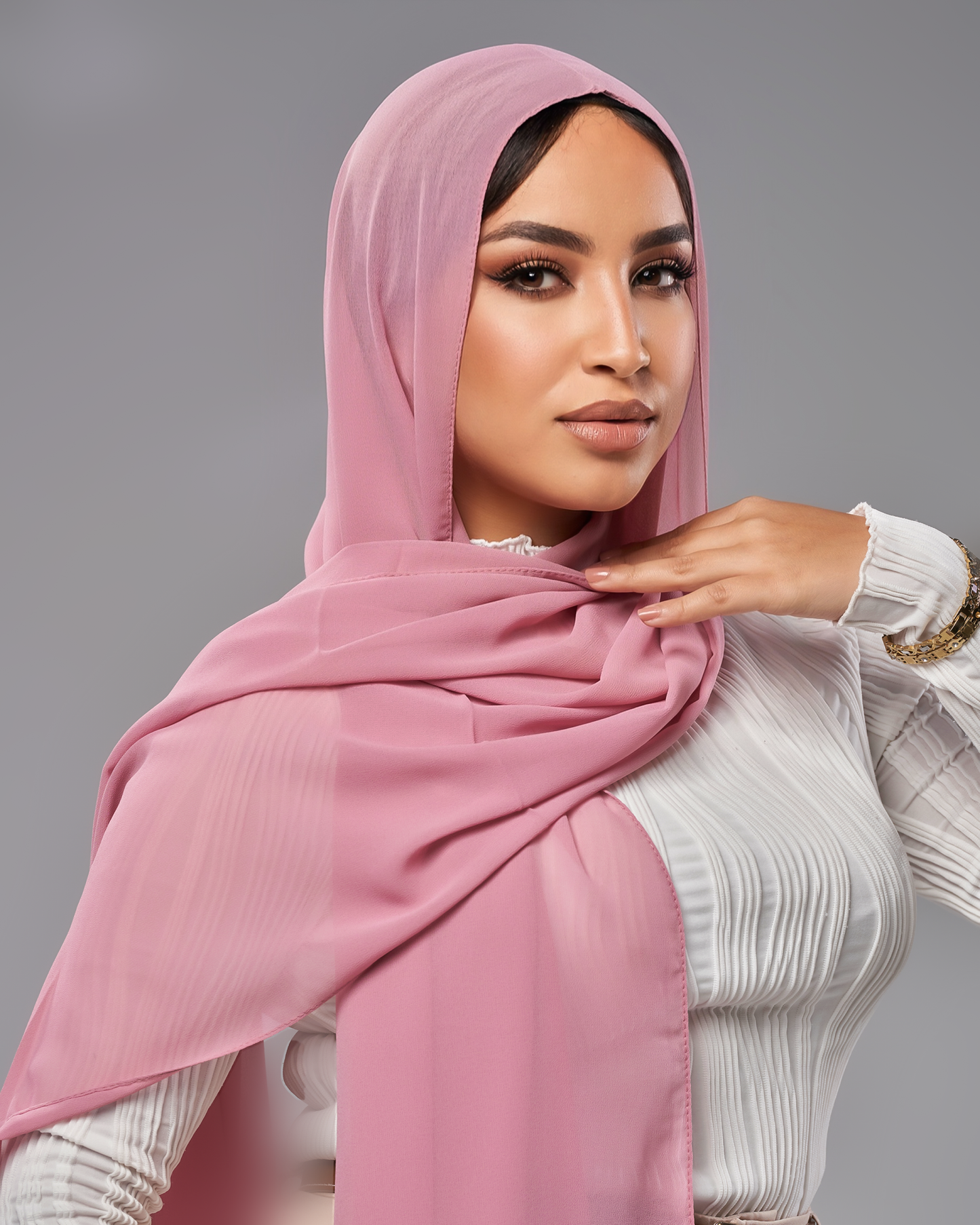 Everyday Chiffon Hijab - Modest Nut