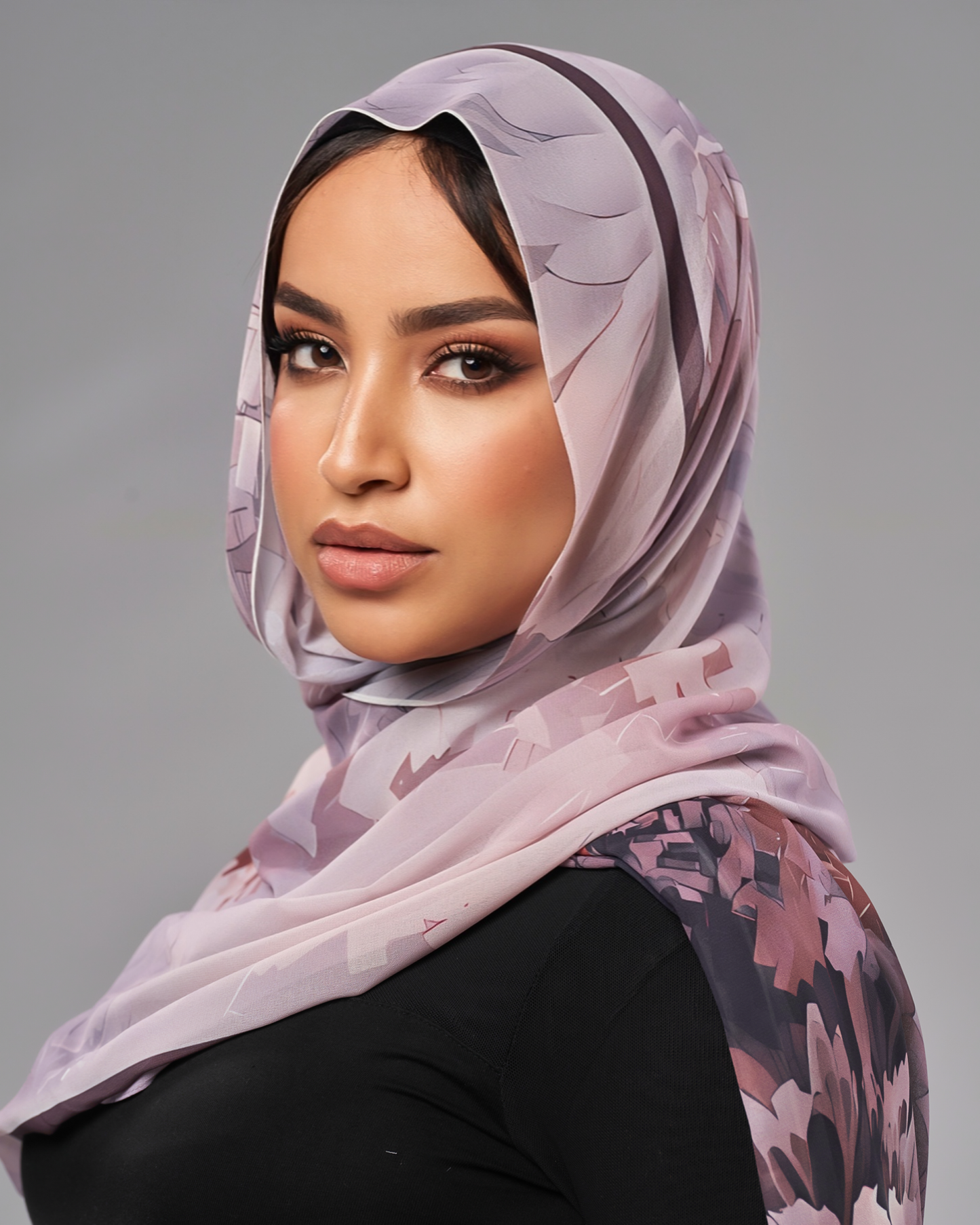 Printed Chiffon Hijab