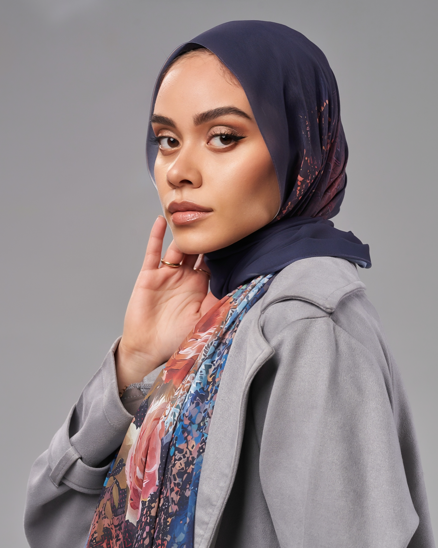 Printed Chiffon Hijab