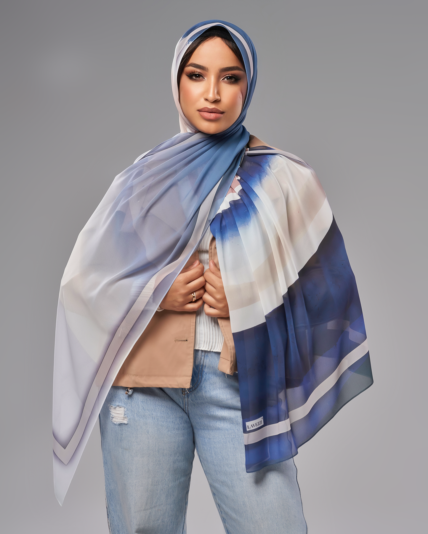 Printed Chiffon Hijab