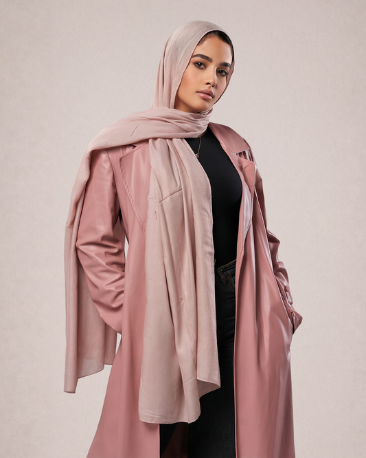 Cotton Modal Hijab - Blush