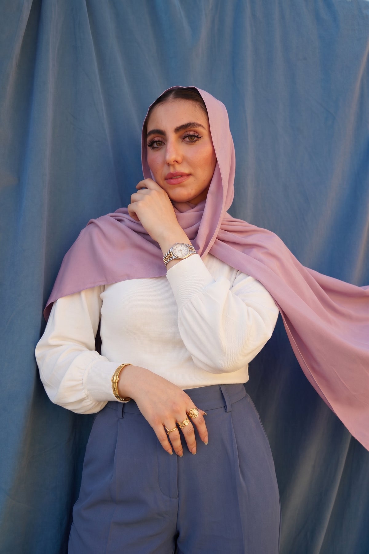 Blush Modal Elegance