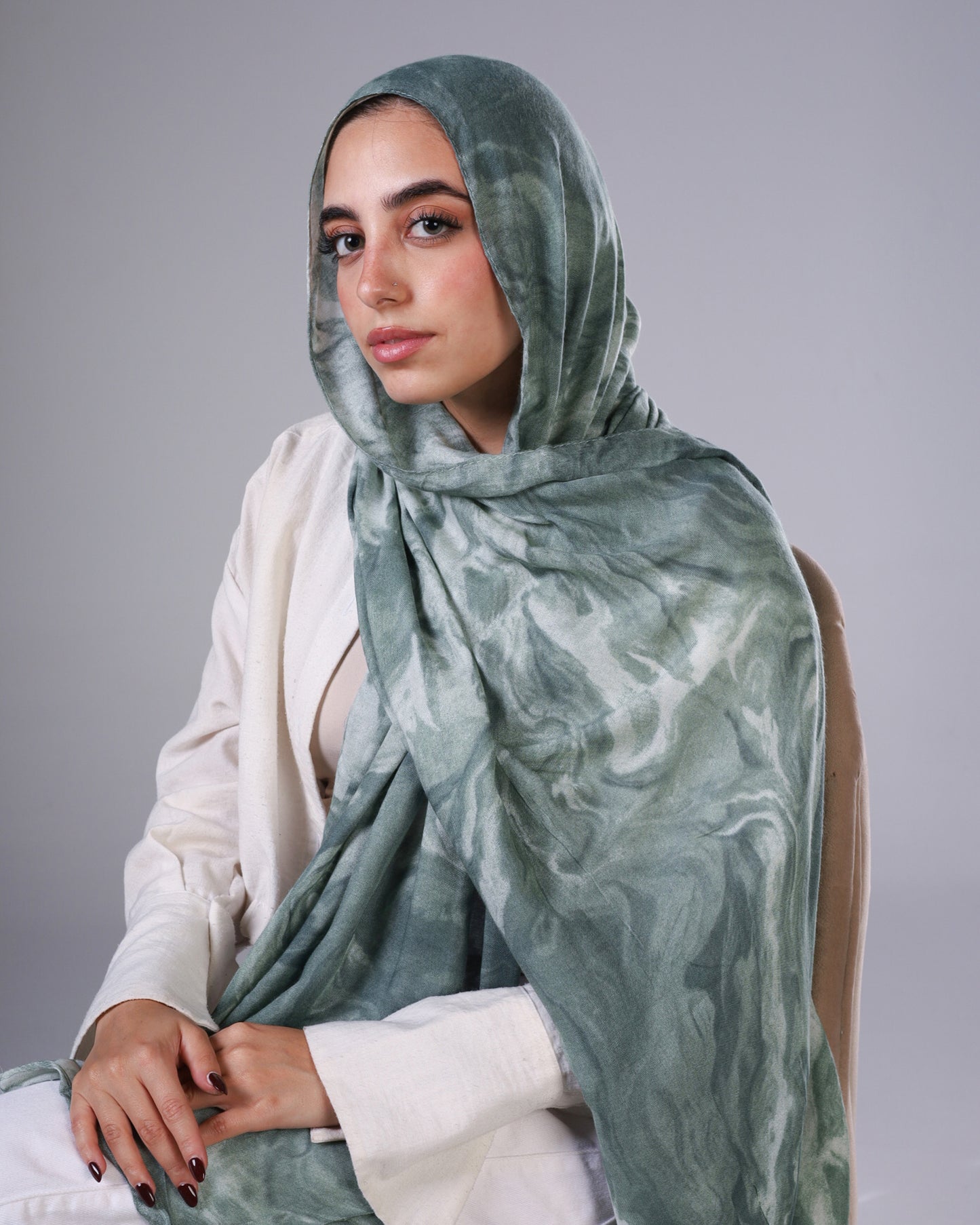 Marble Modal - Green