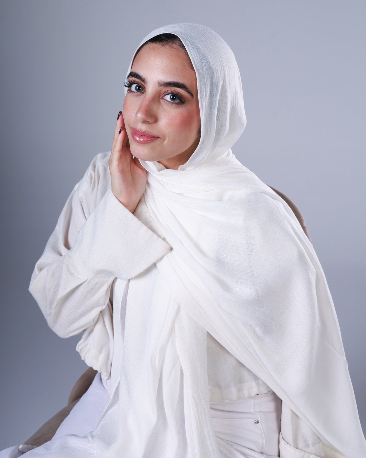 Cotton Sponge Modal - Off White