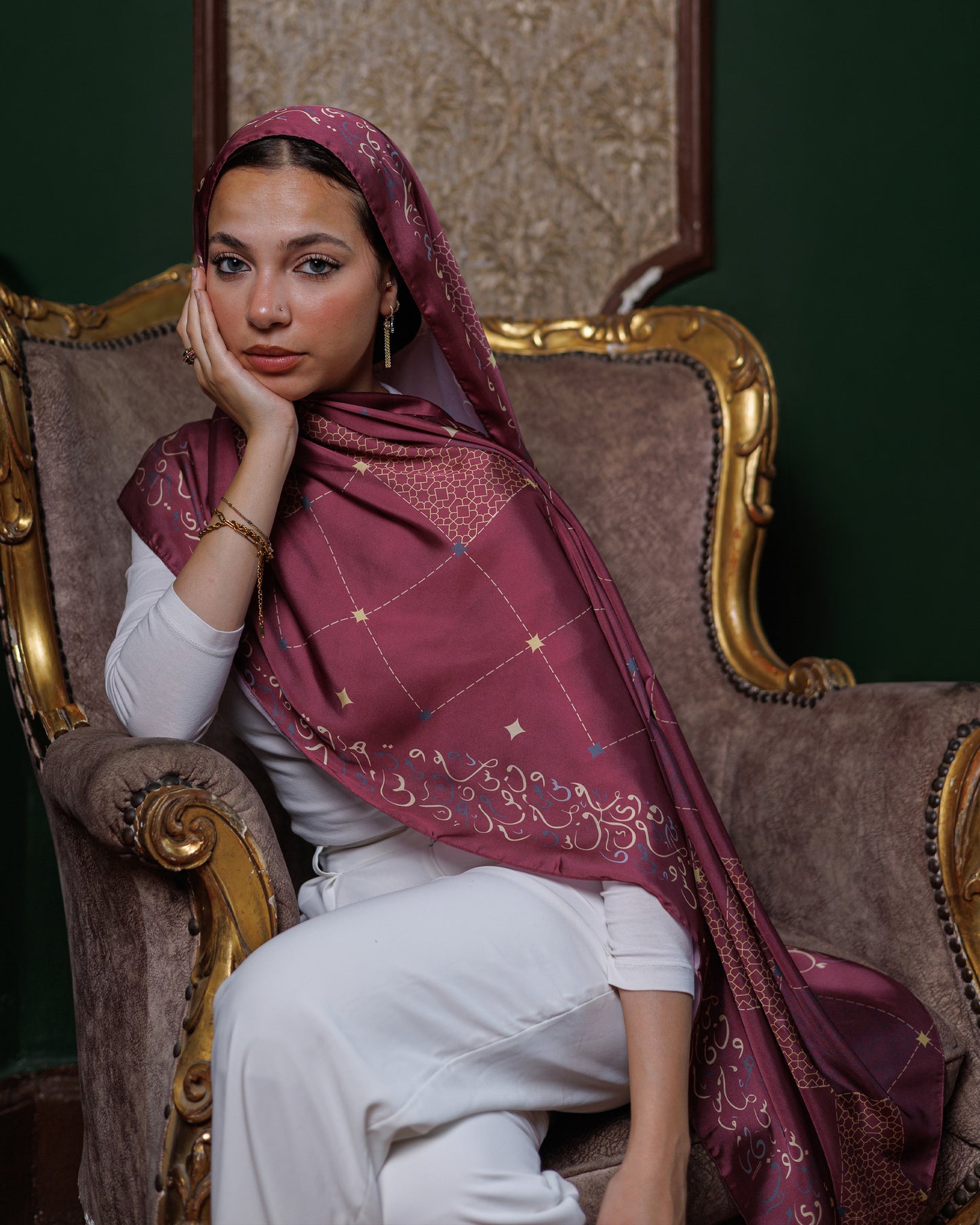 Sutoor - Satin Scarf