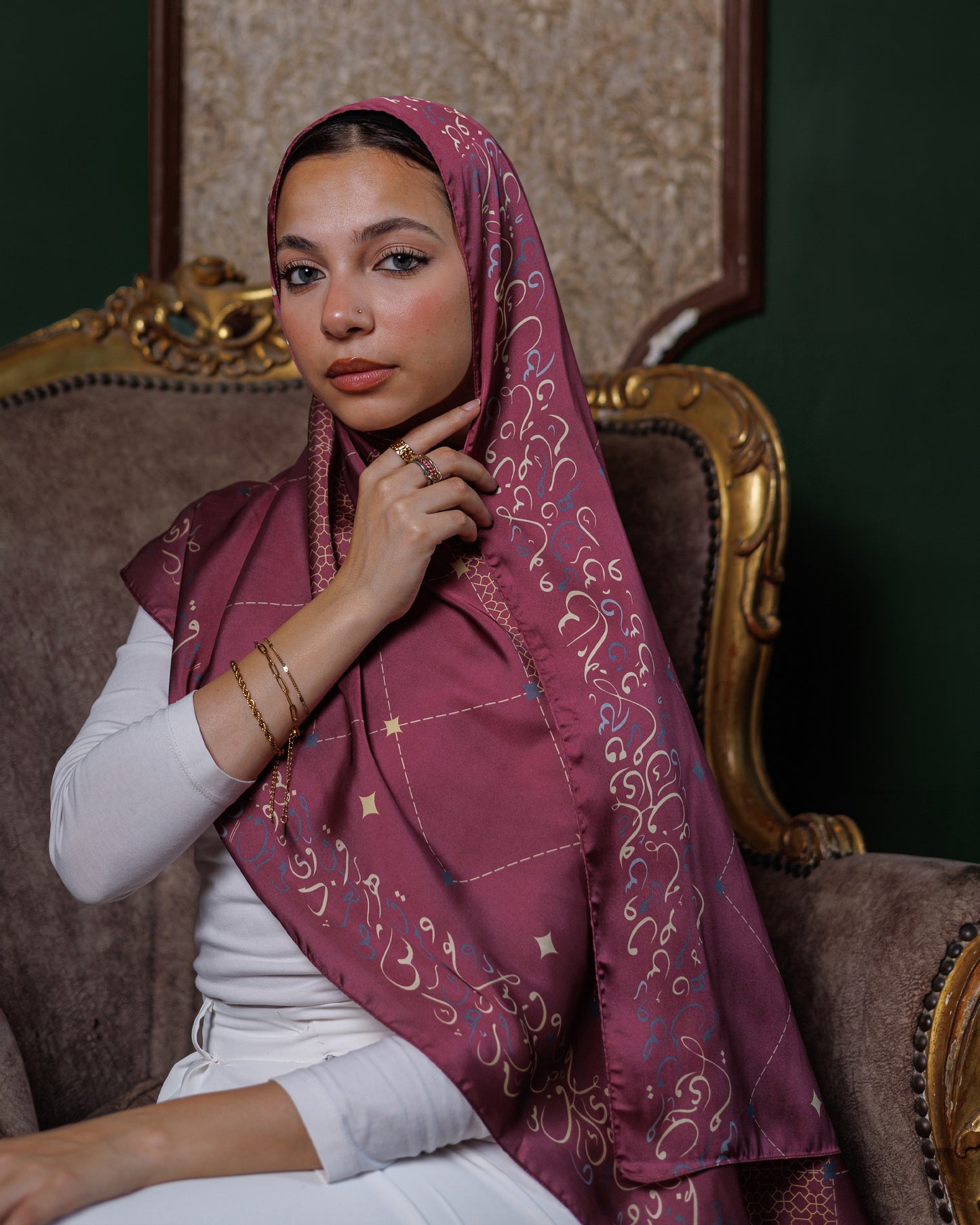 Sutoor - Satin Scarf