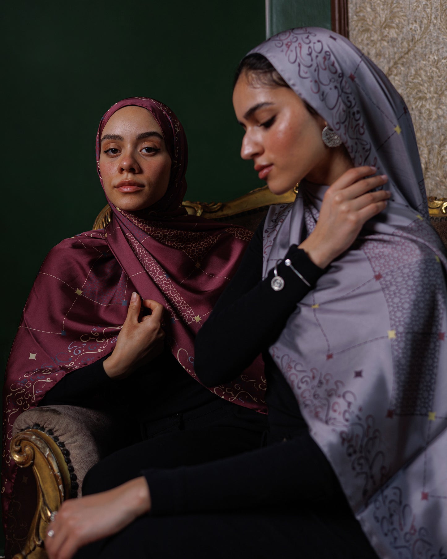 Sutoor - Satin Scarf