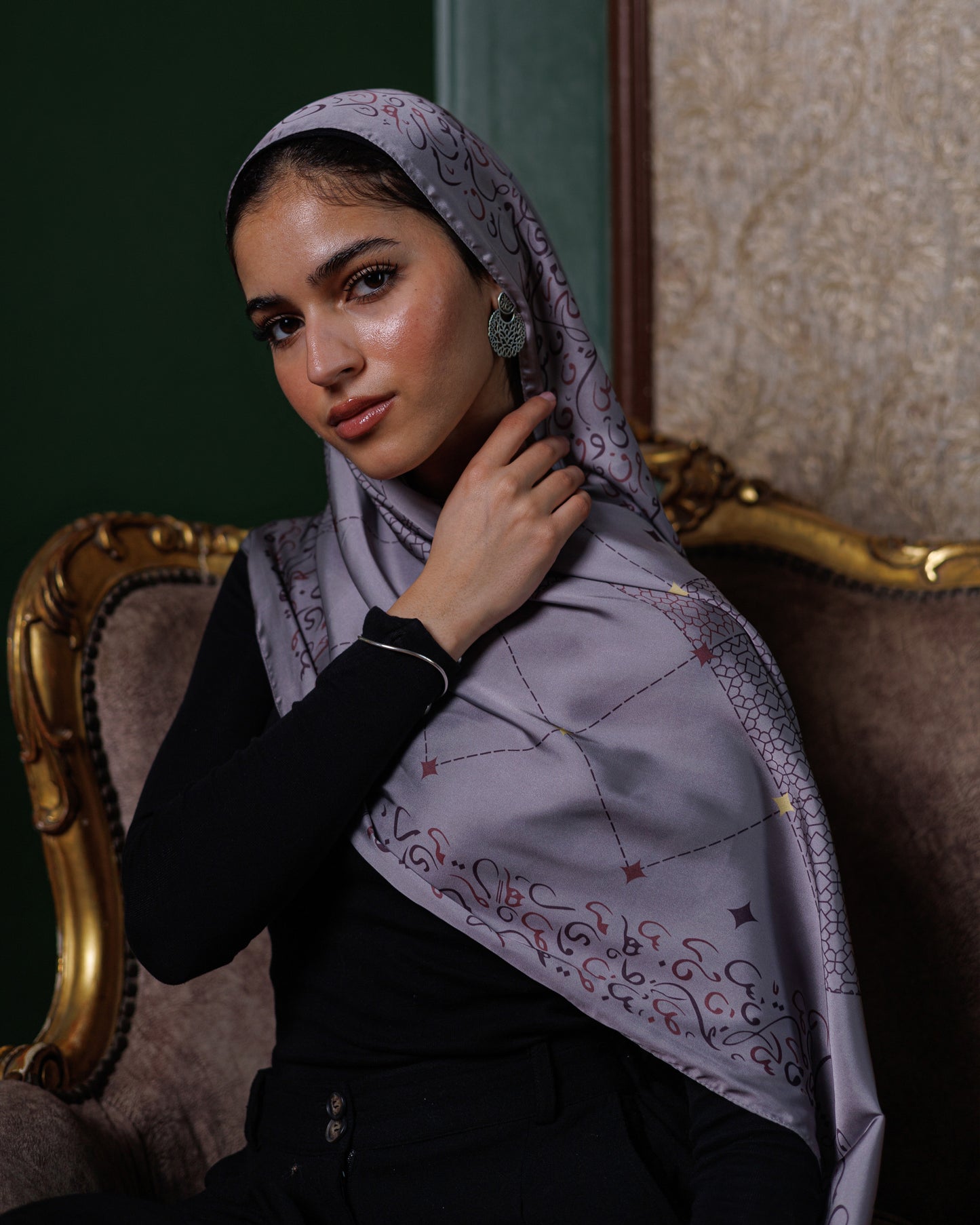 Sutoor - Satin Scarf