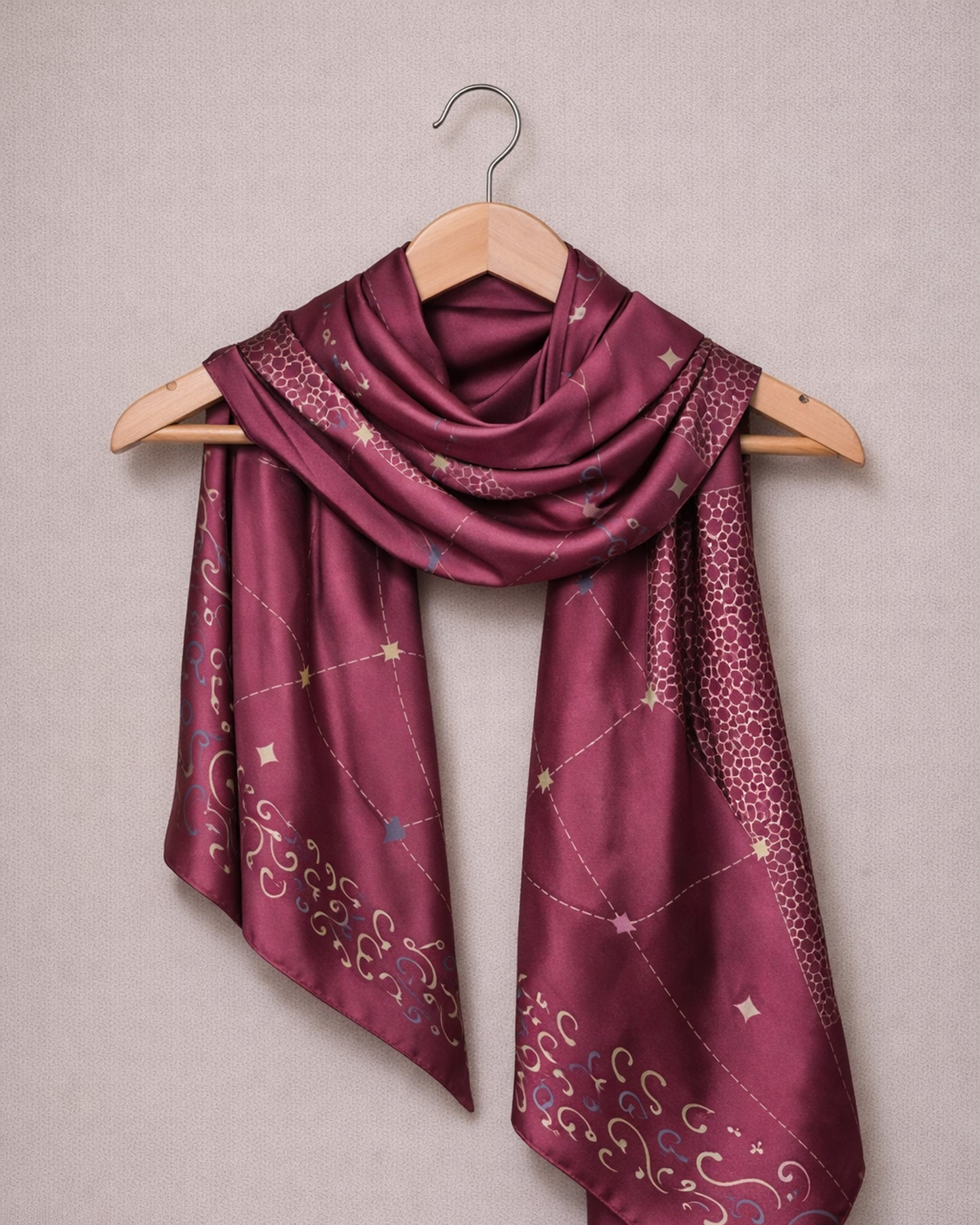 Sutoor - Satin Scarf