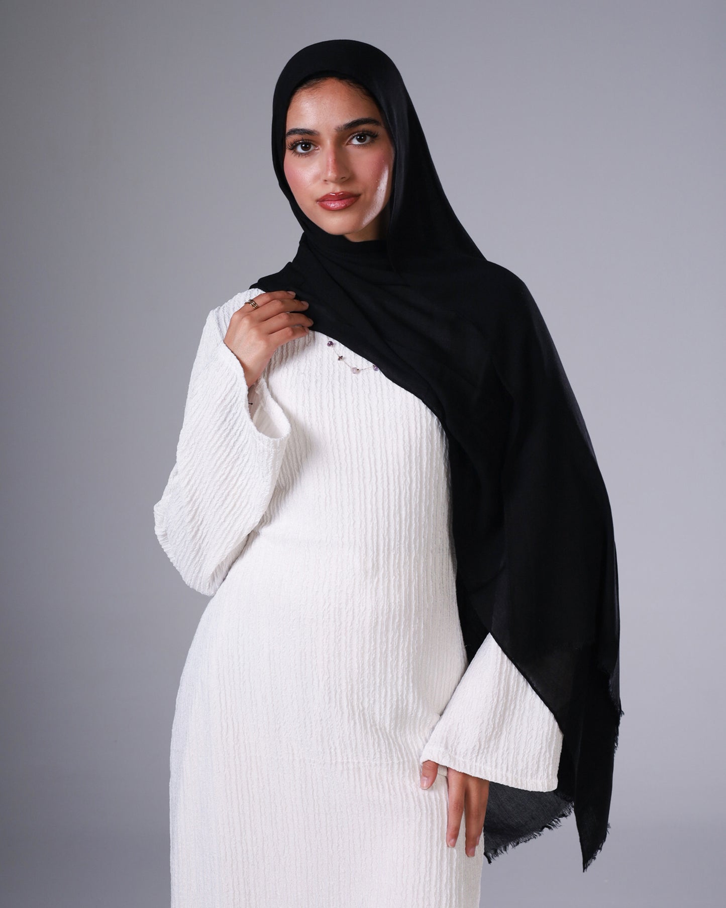 Cotton Sponge Modal - Black