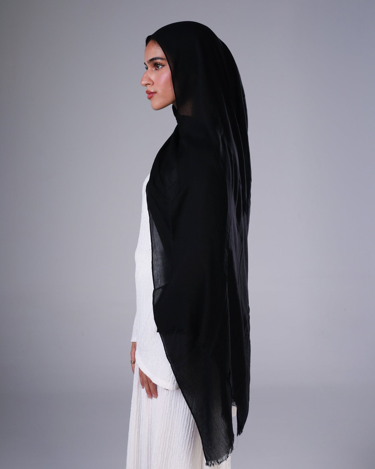 Cotton Sponge Modal - Black