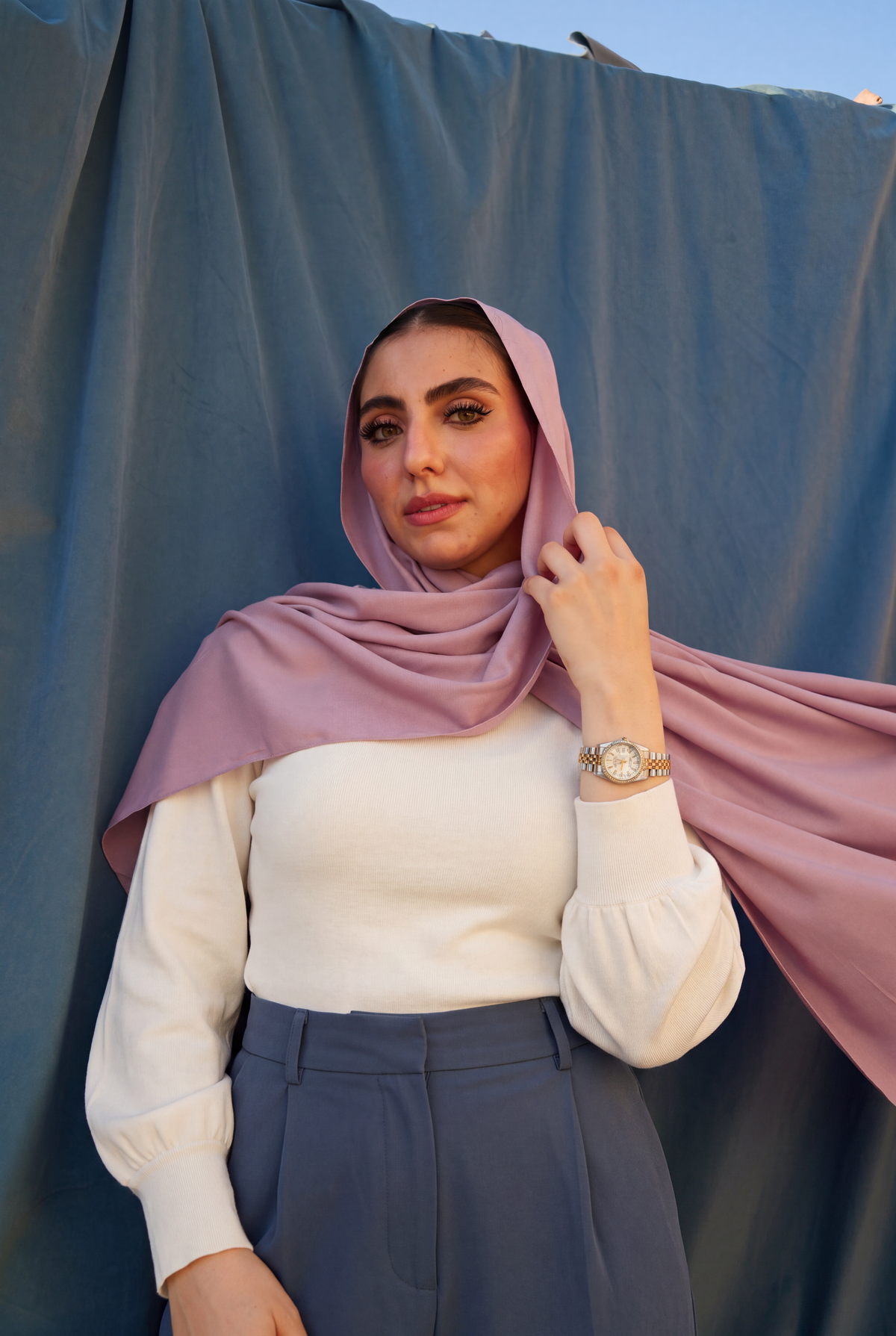 Blush Modal Elegance