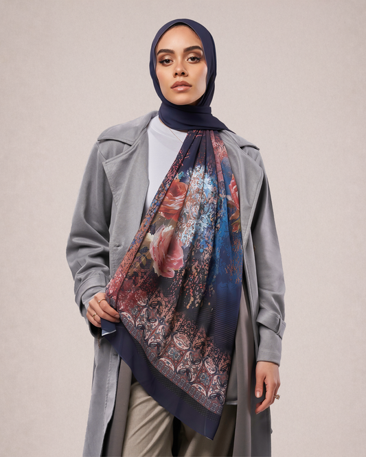 Printed Chiffon Hijab