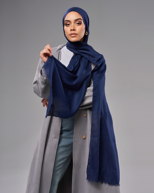 Everyday Modal Hijab - Navy