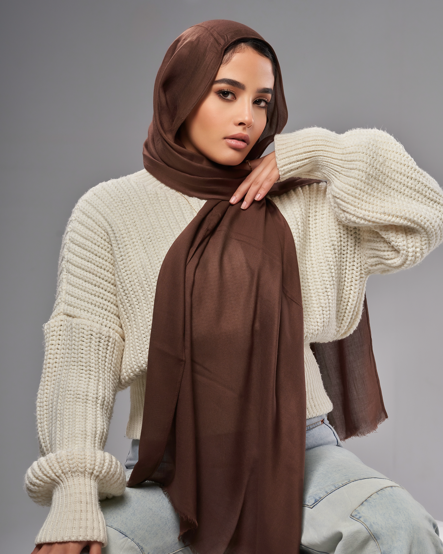 Everyday Modal Hijab - Cocoa