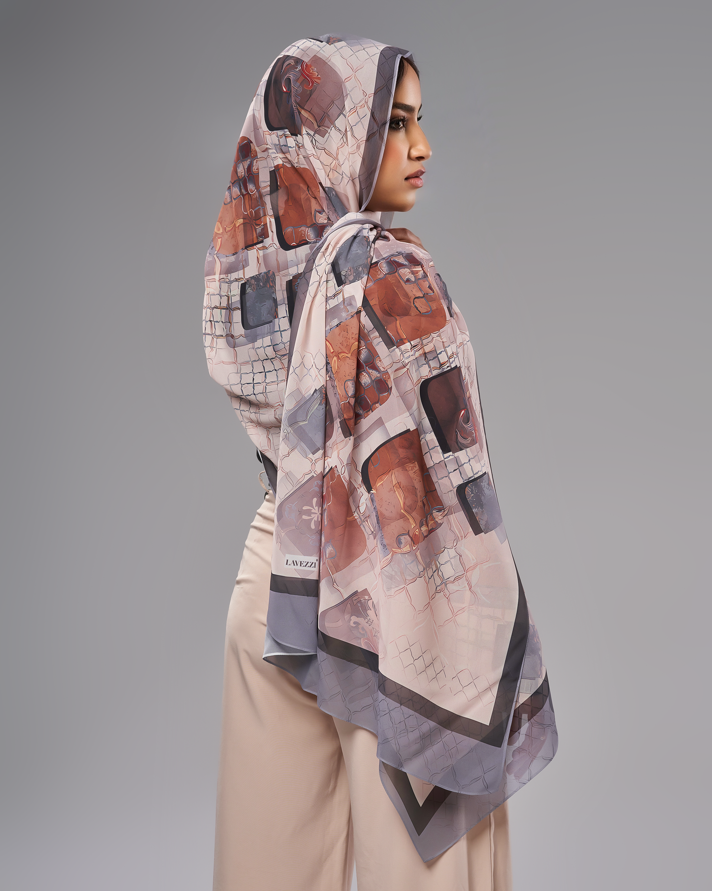 Printed Chiffon Hijab