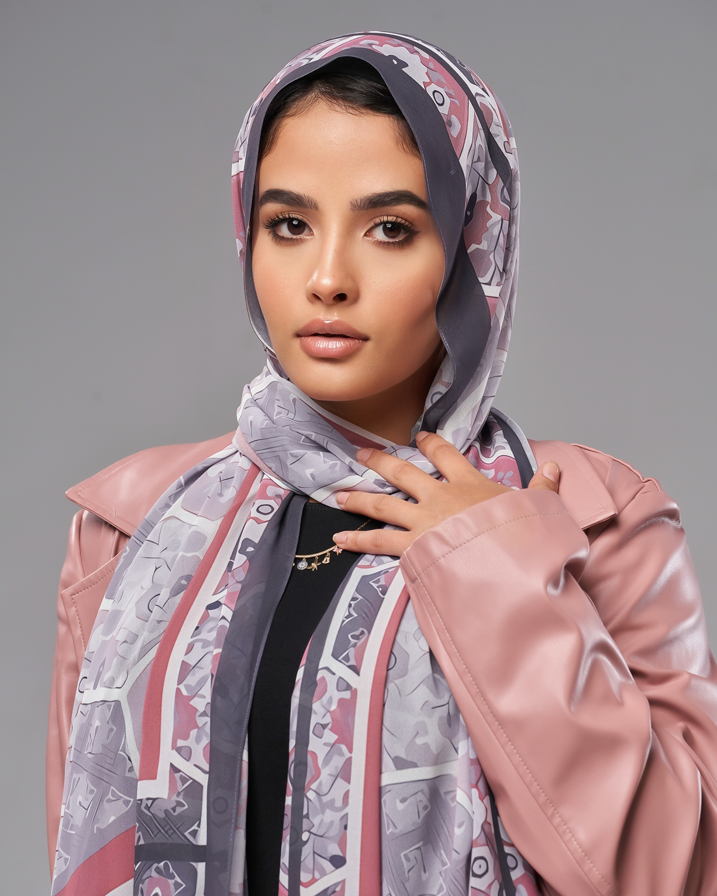 Printed Chiffon Hijab