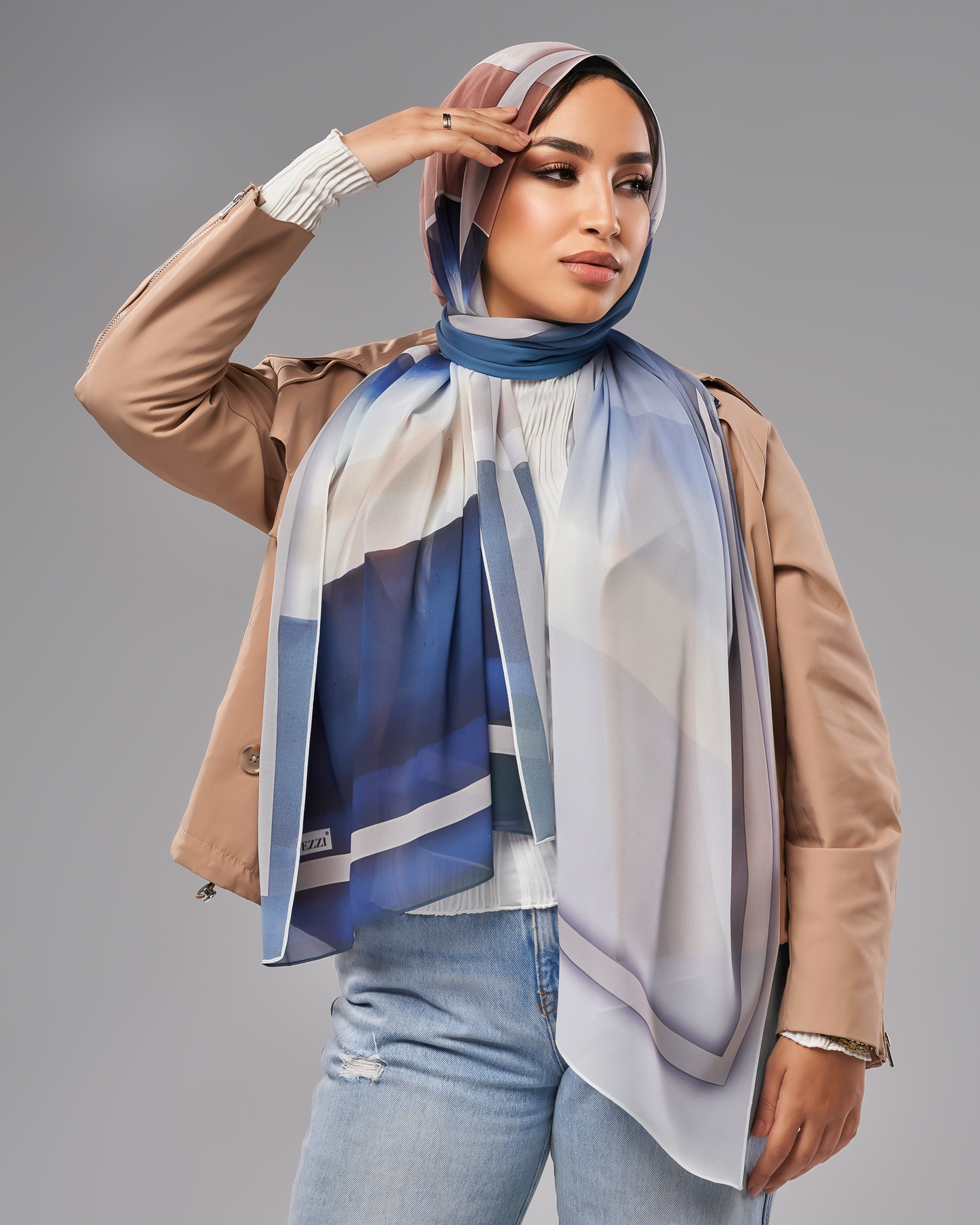 Printed Chiffon Hijab