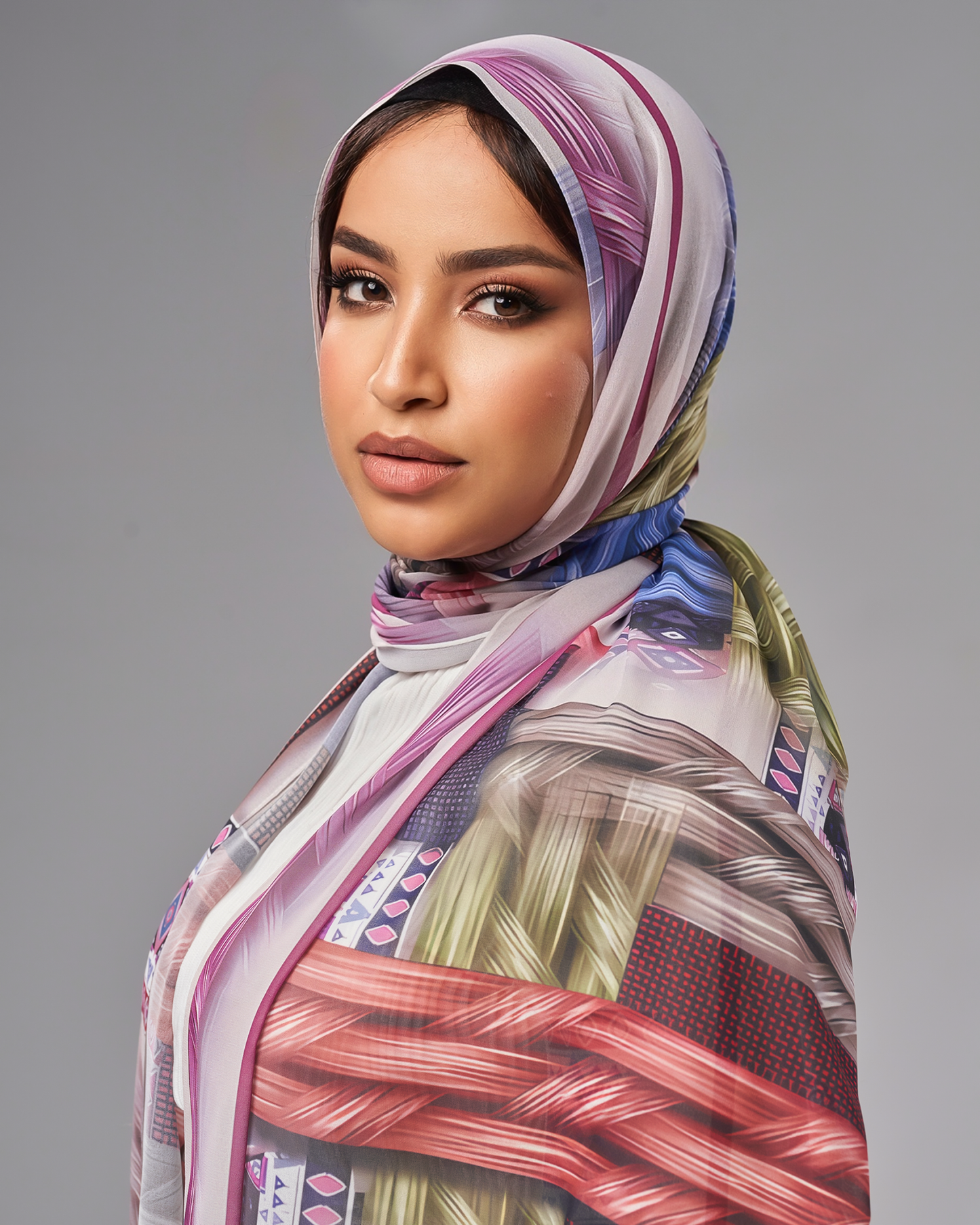 Printed Chiffon Hijab