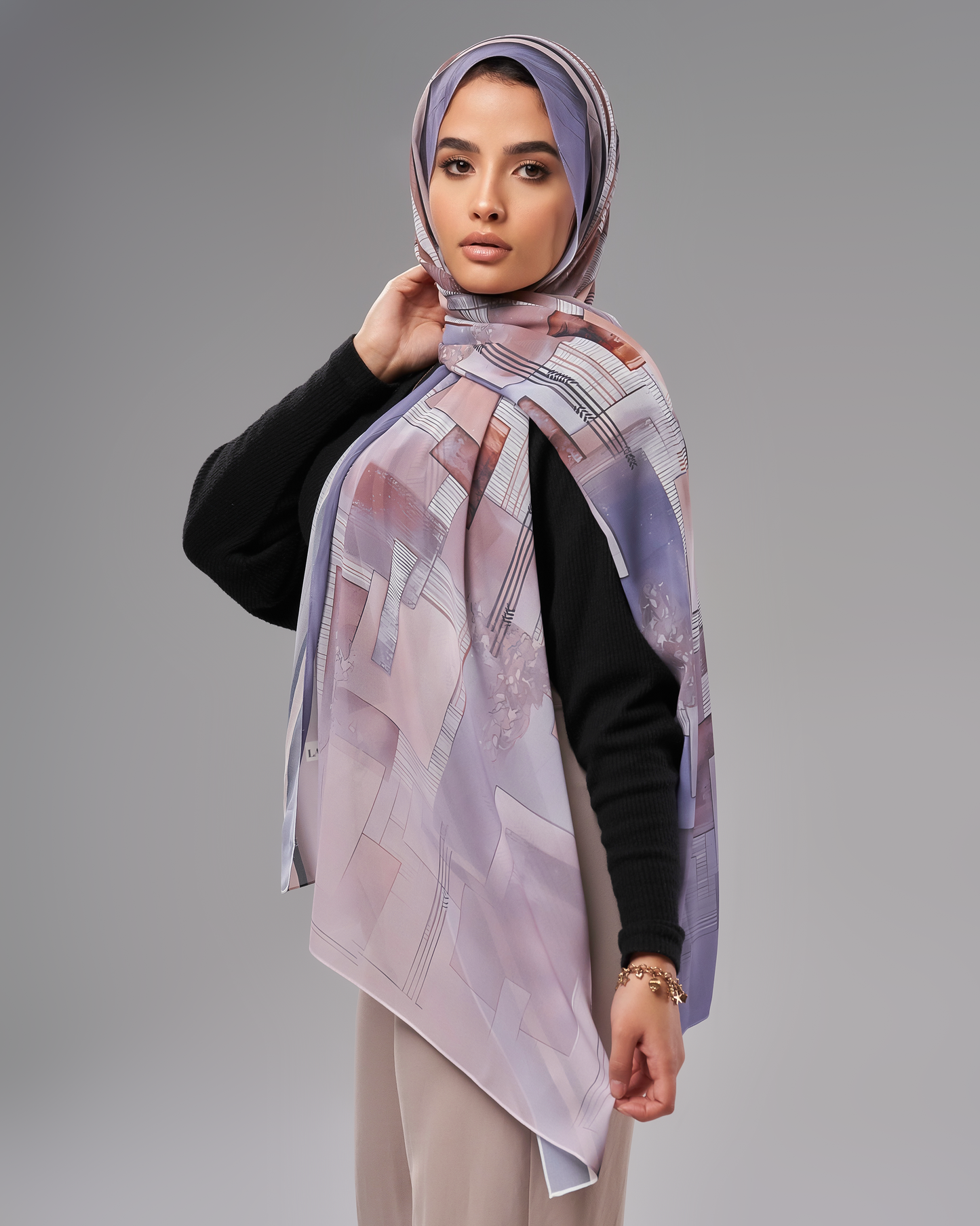 Printed Chiffon Hijab