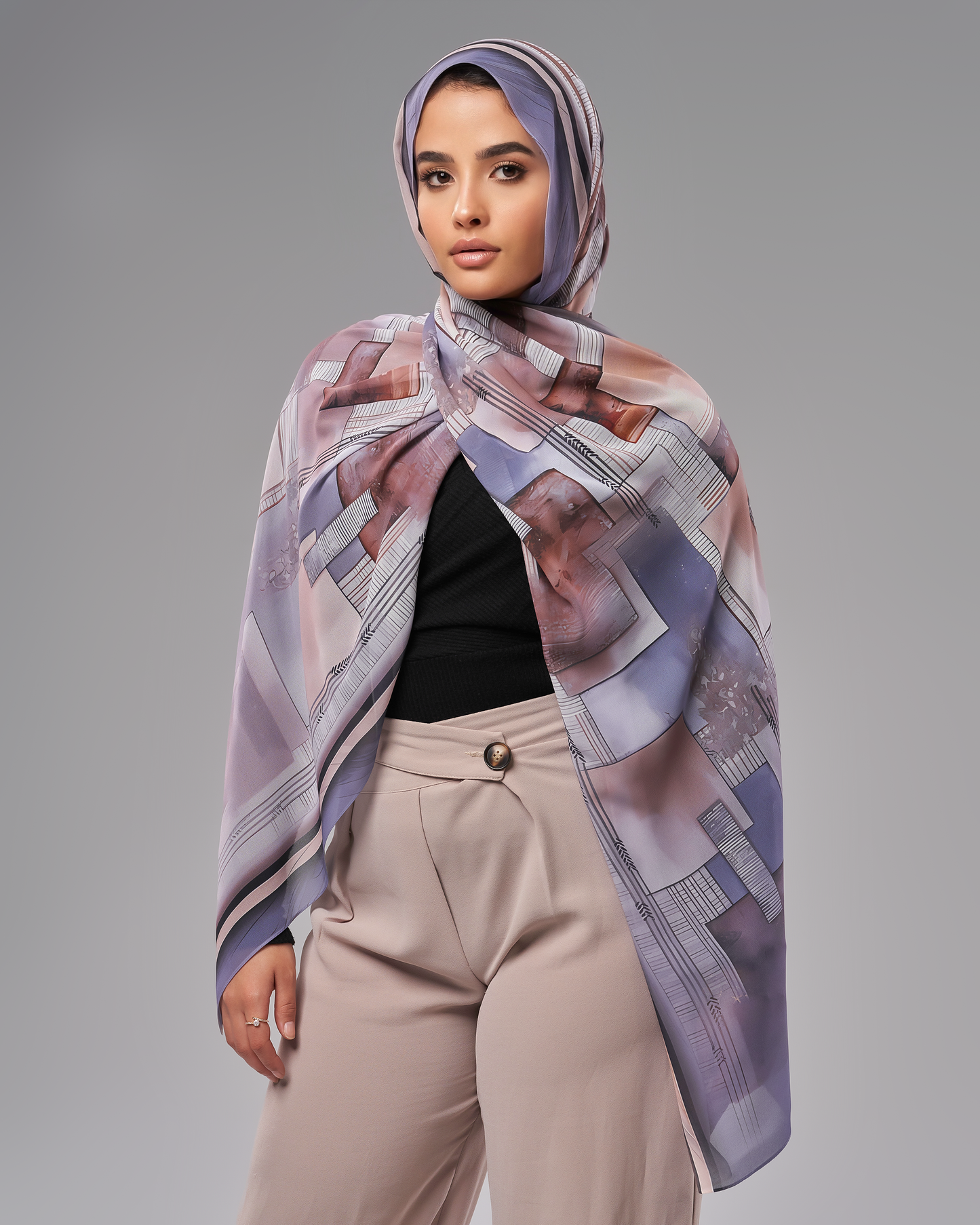 Printed Chiffon Hijab