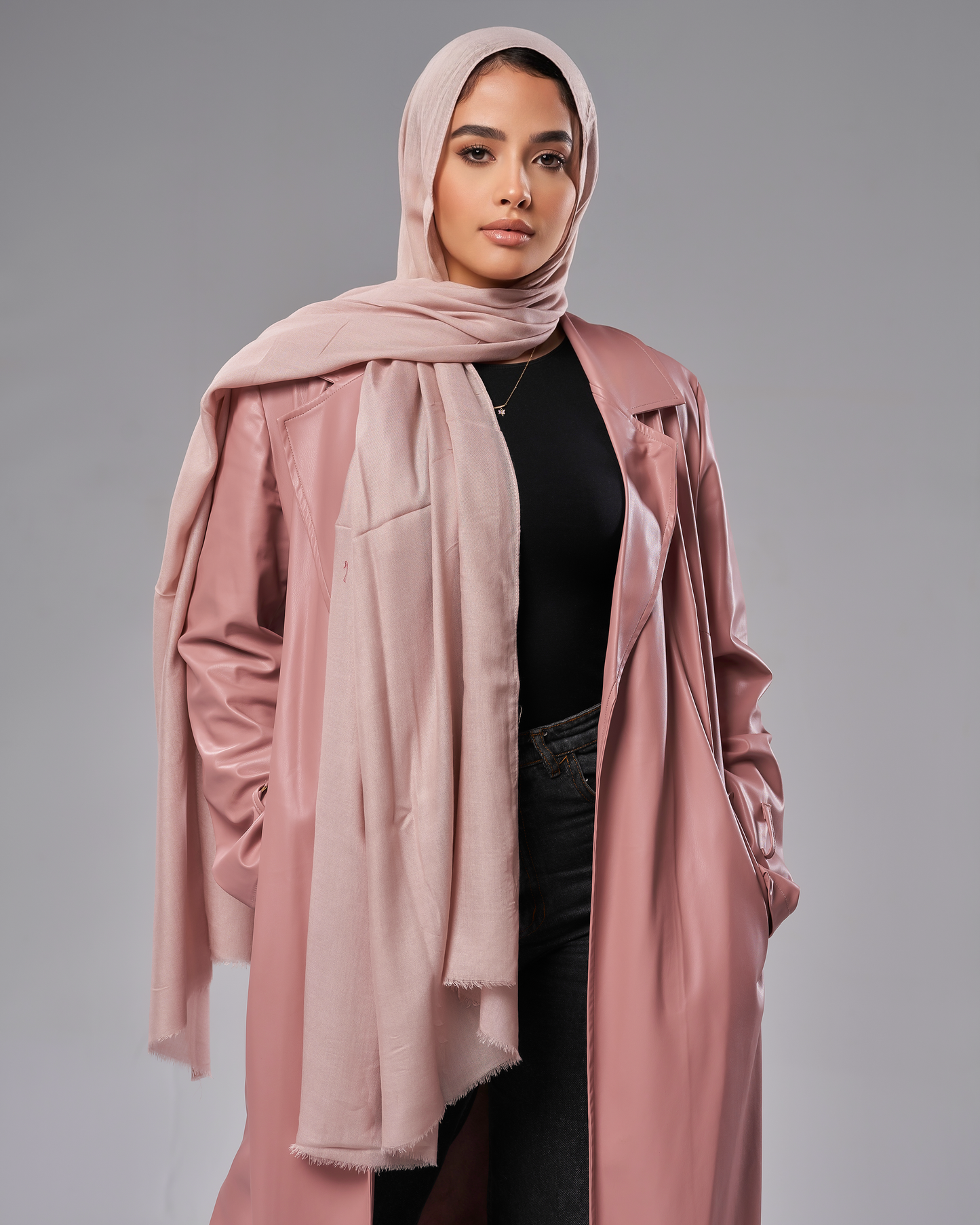 Cotton Modal Hijab - Blush