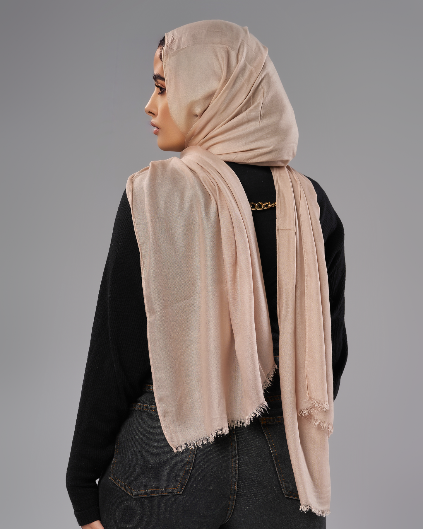 Cotton Modal Hijab - Dusty Mauve