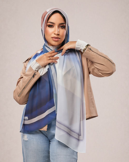 Printed Chiffon Hijab