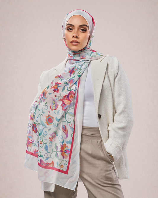 Printed Chiffon Hijab