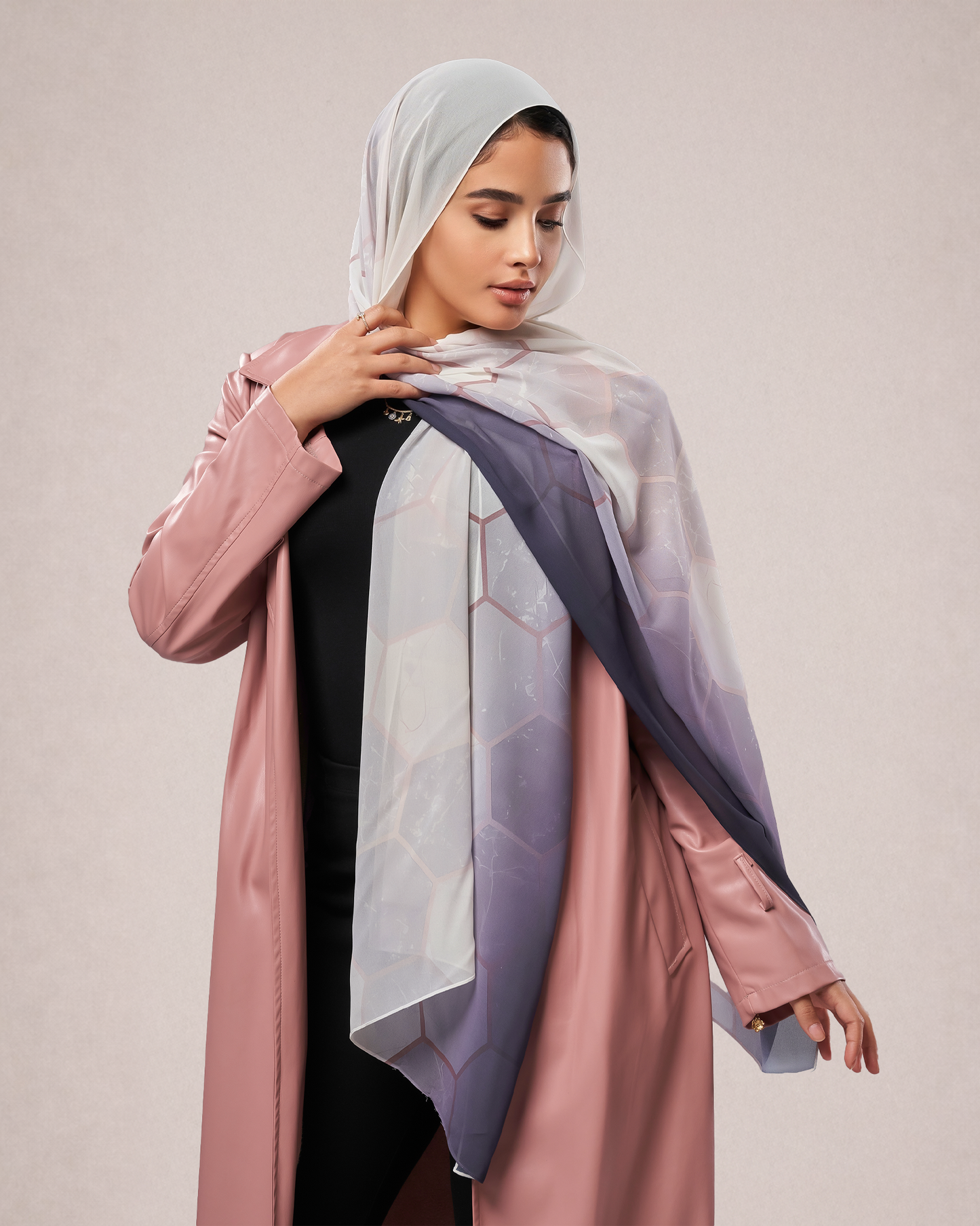 Printed Chiffon Hijab
