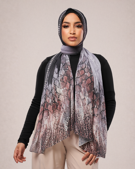 Printed Chiffon Hijab
